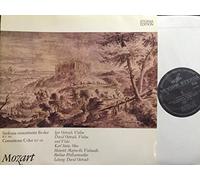 Künstlerkollektiv: - Mozart - Sinfonia concertante Es-dur KV 364, Concertone C-dur KV 190, Erscheinungsjahr 1974 Igor Oistrach - Violine. David Oistrach - Violine u. Viola, Karl Steins - Oboe, Heinrich Majowski - Violoncello, Berliner Philharmoniker, Leitung: David Oistrac