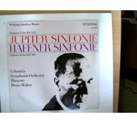 Künstlerkollektiv: - Mozart - Sinfonie C-dur KV 551 Jupiter-Sinfonie, Sinfonie D-dur KV 385 Haffner-Sinfonie, Erscheinungsjahr 1967 Columbia Symphonie-Orchester, Dirigent: Bruno Walter,