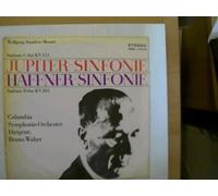 Künstlerkollektiv: - Mozart - Sinfonie C-dur KV 551 Jupiter-Sinfonie, Sinfonie D-dur KV 385 Haffner-Sinfonie, Erscheinungsjahr 1970 Columbia Symphonie-Orchester, Dirigent: Bruno Walter,