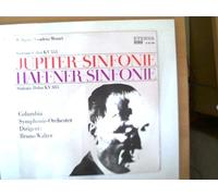 Künstlerkollektiv: - Mozart - Sinfonie C-dur KV 551 (Jupiter-Sinfonie), Sinfonie D-dur KV 385 (Haffner-Sinfonie), Erscheinungsjahr 1968 Columbia Symphonie-Orchester, Dirigent: Bruno Walter,