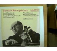 Künstlerkollektiv: - Mstislaw Rostropowitsch - Tschaikowski, Schumann, Erscheinungsjahr 1973 Leningrader Philharmonie, Gennadi Roshdestwenski,