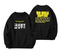 kueodao BigGirlDon'tCry Crewneck Sweatshirts The-Sin:Vanish Cadeaux À Manches Longues for Hommes Femmes(Black-2thick,3XL)