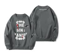 kueodao BigGirlDon'tCry Crewneck Sweatshirts The-Sin:Vanish Cadeaux À Manches Longues for Hommes Femmes(DarkGray-Thick,S)