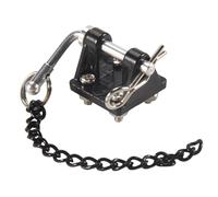 Kueohse 1/10 Rc Rock rampant Métal Remorquage Manille Crochet de Remorquage pour Scx10 90046 Cc01 D90 D110