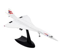 Kueohse 1/200 Concorde échographique passager avion avion Air British respirable modèle pour collection d'affichage