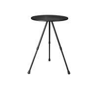 Kueohse 1 Ensemble Camping en Plein Air Portable Petite Table Ronde Table Pliante en Alliage D'Aluminium ABS + Alliage D'Aluminium