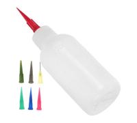 Kueohse 1 Ensemble de Bouteilles de Glaçage à Presser pour Poterie, Outils de Poterie, Bouteille à Presser avec Pointe de Précision, Glaçage de Poterie pour Glaçage de Poterie