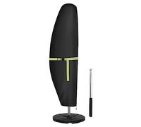 Kueohse 1 Ensemble de Housse de Parasol pour Parasol de Terrasse 420D Housse de Parasol D'Extérieur Étanche pour Parasol en Porte-À-Faux 210 X 45 X 72/32 cm