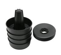 Kueohse 1 Ensemble de Supports Anti-Fourmis pour Ruche, Base D'Évier Rehaussant, Imperméable, Anti-Insectes, Outils pour L'Apiculture, Durables, Faciles à Installer