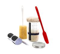 Kueohse 1 Kit de Démarrage pour Pain au Levain Kit de Démarrage pour Pain au Levain de Grande Capacité + 5 Caractéristiques Uniques pour Un Pain au Levain Parfait