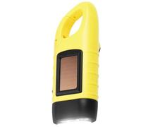 Kueohse 1 Lampe Torche Solaire à Manivelle, Lampe Torche Rechargeable d'urgence à LED, Lampe Torche de Survie, Torche en Plastique et Composants Électroniques pour Les Sports de Plein Air, B