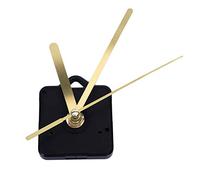 Kueohse 1 Pack Remplacement Horloge Murale Mains Bricolage Pièces De Réparation Pendule Mécanisme De Mouvement Horloge À Quartz Moteur avec Mains Et Raccords Kit