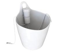 Kueohse 1 PCS 5V Pompe de Drainage USB pour Climatiseur Automatique à Suspendre, Pompe de Relevage de Condensation pour Machine de Cabinet, en Plastique Blanc.