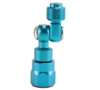 Kueohse 1 PièCes 7/8 Pouces F-7/8 Pouces M Machine de PulvéRisation Sans Air Adaptateur de Joint Pivotant Argent Joint Pivotant pour PulvéRisateur de Peinture /