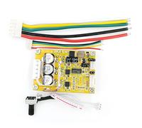 Kueohse 1 PièCes DC 5-36V 350W BLDC Triphasé Sans Balais (Avec Hall) ContrôLeur de Moteur Capteur Sans Balais Pilote de Moteur