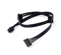 Kueohse 1 PièCes GPU PCI Express 6Pin Mâle 1 à 3 SSD Câble d'alimentation pour CX850M CX750M CX600M CX500M CX430M Modulaire