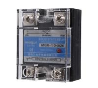 Kueohse - 1 relais semi-conducteur monophasé D4825 SSR 25A DC 3-32V AC 24-480V