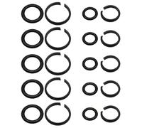 Kueohse 10 Ensembles de Bagues de Retenue pour hocs de 1/2 Pouce et 3/8 Pouce avec Joint Torique, Compatibles avec Clé Électrique/Clé Pneumatique