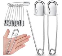 Kueohse 10 Épingles à Linge Géantes en Acier Inoxydable de 12,7 cm, Très Résistantes, pour Tapisserie, Couture, Matelassage