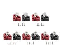 Kueohse 10 Pièces 5/16 Pouces DC 48V Bornier D'Alimentation de Barre Omnibus M8 Goujon de Distribution D'Alimentation Positif Négatif pour Bateau de RV