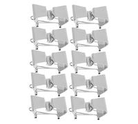 Kueohse 10 Pièces de Pinces pour Support de Toile, Grandes Pinces, Porte-Clips, Numéro de Produit de Bureau, Toile avec Cadre