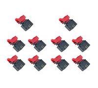 Kueohse 10 Pièces FA2-6/1BEK 250V 6A 5E4 Serrure sur Outil Électrique Perceuse Électrique Interrupteur à Gâchette Interrupteur de Raccords pour Outils Électriques