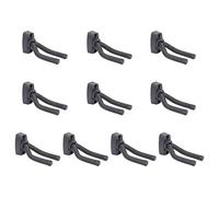 Kueohse 10 PièCes SéRes Guitare Stand Guitare Cintre Titulaire Crochet Rack Support Mural Home Studio Affichage pour Guitare Basse
