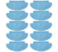 Kueohse 10 PièCes Tampons de Nettoyage en Tissu Vadrouille pour Ozmo 920 950 N8/T5/N5/N5S Series PièCes D'Aspirateur Lavables
