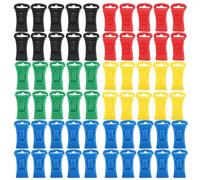 Kueohse 100 Pcs Pinces à Chaussettes pour Lave-Linge et Sèche-Linge avec Crochets, Directement dans Le Tiroir sans Pliage