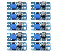 Kueohse 10PCS, Kit de Convertisseur DC-DC, Ensemble de Régulateur Élévateur USB, 2V-24V à 5V-28V, 2A, Micro-USB