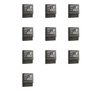 Kueohse 10X Carte de Module de Sécurité de Cryptage Tpm 2.0 Télécommande TPM2.0 LPC Carte Mère 18 Broches pour pour 11