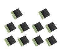 Kueohse 10X Tapis de Camping Tapis de Mousse Pliants Coussin de Siège de Tapis D'Assise Imperméable pour Le Parc de Pique-Nique de Camping en Plein Air, Vert Armée