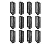 Kueohse 12 Pièces Écran de Ventilation de Couvercle de Piège de Registre de Sol pour Bande Élastique Filtre Couverture de D'Aération de Sol, 4 X 10 Pouces Facile à