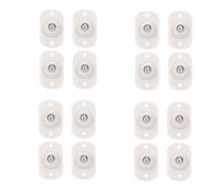 Kueohse 12 Pièces Mini roulettes Auto-Adhésives 360 ° Rotation Lisse Rouleau Universel pour Petits Appareils Haut-Parleurs