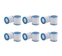 Kueohse 12 Pièces Séries les Cartouches de Filtre de Piscine Filtre de Piscine de Remplacement pour Nettoyeur de Pompe de Filtre de Piscine