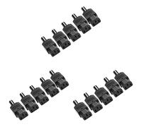 Kueohse 15 Pièces Connecteur d'alimentation IEC C13 Connecteur D'Adaptateur d'alimentation C13 Prise d'alimentation à 3 Broches Adaptateur d'alimentation CA 250V 10A