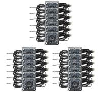 Kueohse 18 Pièces Module de Caméra 100 Degrés 1MP OV9732 1280x720 USB Pilote Gratuit Mise au Point Manuelle, avec Câble de 2 Mètres pour WinXP/7/8/10