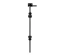 Kueohse 18 Pouces Cane Bolt Heavy Duty Gate Drop Rod, Quincaillerie Loquet de Sol Butée de Portail Quincaillerie de Portail, Boulons de Canne pour Clôtures en Bois