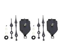 Kueohse 2 Ensembles de Kit de Mouvement D'Horloge Bricolage Mouvement Oscillant avec Aiguilles Pièces de Réparation D'Horloge à Quartz Pièces de Rechange A