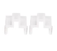 Kueohse 2 Pièces Couvercle de Protection de Stylet de Tourne-Disque Couvercle de Stylet de Platine Couvercle D'Aiguille D'Enregistrement pour Aiguille de Lecteur de Disque ATN3600L