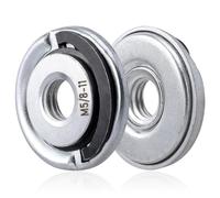 Kueohse 2 Pièces Écrous à Bride de Meuleuse D'Angle à Changement 5/8-11 Écrou de Meuleuse Écrous de Verrouillage de Remplacement Écrous de Verrouillage de Meuleuse