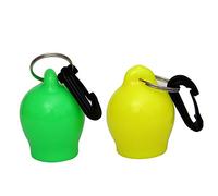 Kueohse 2 PièCes SéRies Embout de PlongéE sous-Marine Couvercle Anti-PoussièRe RéGulateur Support avec Clip ScèNe Accessoires de SéCurité de SéCurité