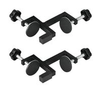 Kueohse 2 Pièces Y-Clip Travail Du Bois 10-57mm Pince Bidirectionnelle Charpentier Étau Robuste Pince de Bureau Pince à Double Usage en Forme de G