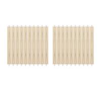 Kueohse 20 Pièces de Rechange pour Scelleuse à Impulsion, Bandes de Thermoscellage en Tissu de 12 Pouces, Éléments Carrés, Kit de Réparation pour Scelleuse à Impulsion