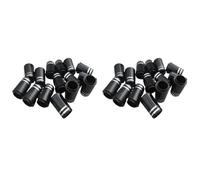 Kueohse 20 Pièces Embouts de Golf 0.370 Adaptateur de Manchon d'arbre de Golf Accessoires de Remplacement D' de Club de Golf