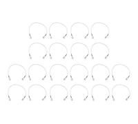 Kueohse 20 Pièces Séries 3G HD SDI Câble BNC Câble 30Cm 75 Ohm pour Caméras Équipement Vidéo Prend en Charge HD-SDI 3G-SDI 4K 8K Câble Vidéo