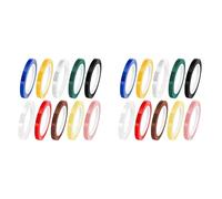 Kueohse 20 Rouleaux de pour Autoclave 216 Pieds D'Identification D'Instruments Colorés 10 Rubans D'Instruments de Couleurs Largeur de 0,315 Pouce