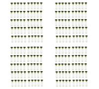 Kueohse 200 Pièces Queen Bee Roller Cage - Kit de Tasse en Plastique pour Reine D'Apiculture Queen Bee Roller Cage Porte-Gobelet Outils D'Apiculture