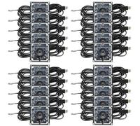 Kueohse 20PCS Module de Caméra 100 Degrés 1MP OV9732 1280X720 USB Pilote Gratuit Mise au Point Manuelle, avec Câble de 2 Mètres pour Winxp/7/8/10