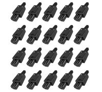Kueohse 20X Connecteur/Adaptateur de Secteur de la Prise de Sortie IEC320 C15 Noir AC 250V 10A